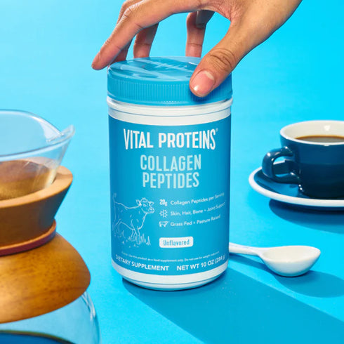 Vital Proteins Bovine Collagen Peptides Unflavored Powder, Dietary Supplement